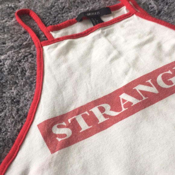 Forever 21 Cropped Graphic Tank - Picture 2 of 2